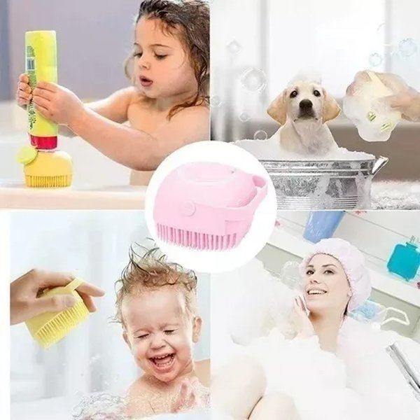 Cepillo de silicona multiusos para limpieza y cocina