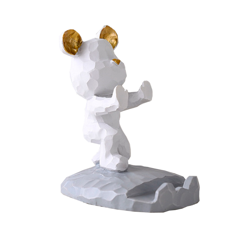 Soporte para Celular Polar Gold con Diseño Geométrico | Zorby