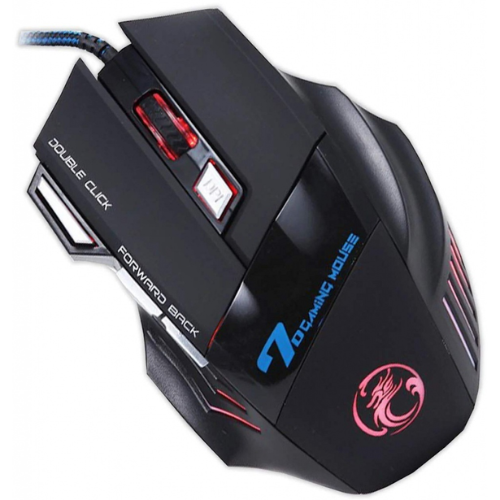Mouse Gamer RGB X7 de alta velocidad con cable y luces LED dinámicas | Zorby